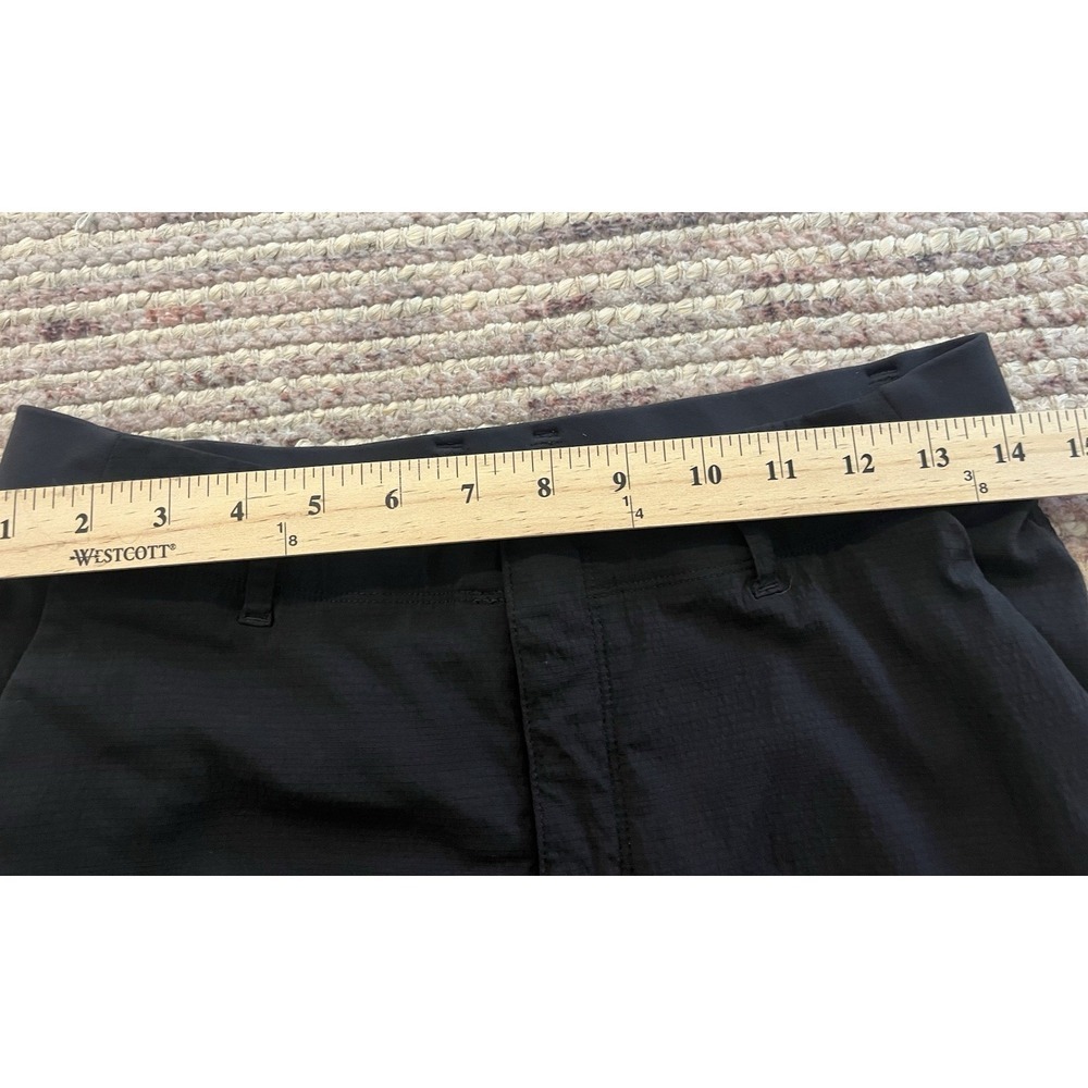 Athleta Pants Women Black Size 6 Mid Rise Trekkie Utility Cargo Straight Leg - Picture 6 of 6